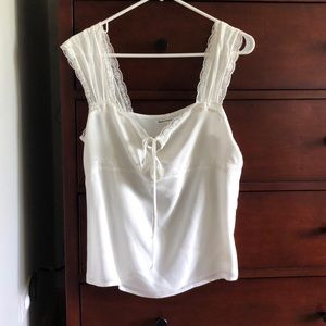 Reformation lace top